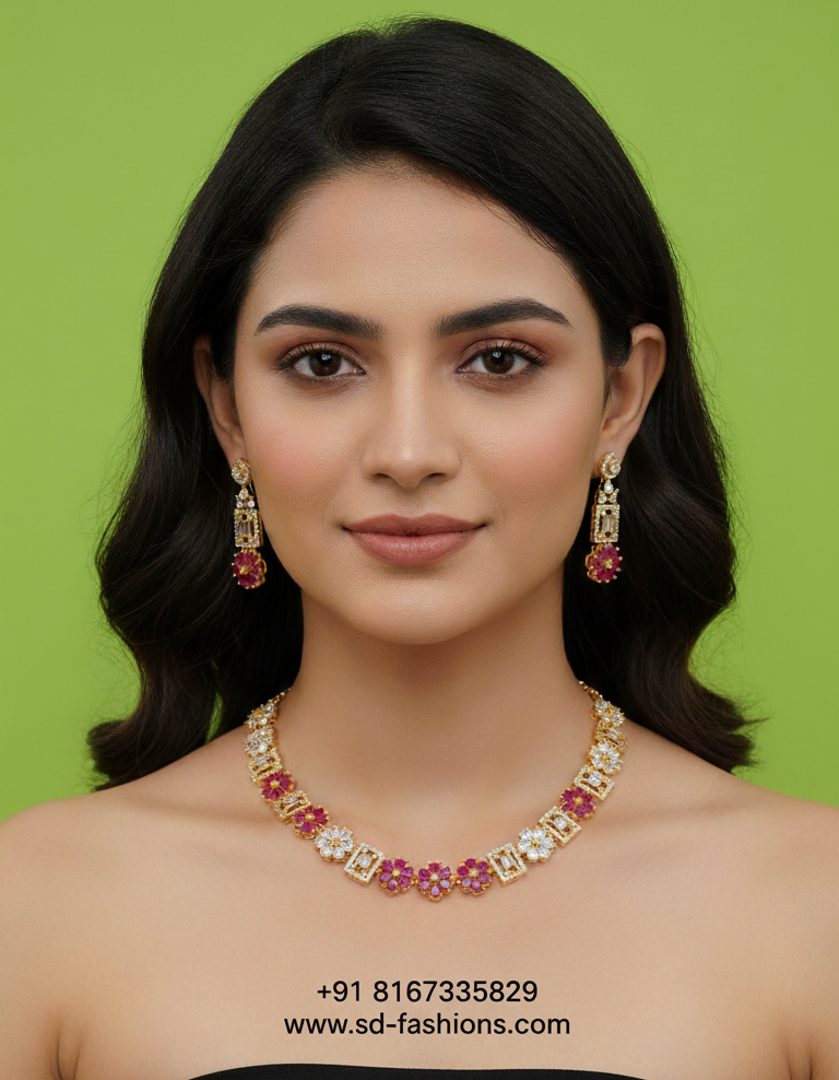 Graceful Ad Necklace set for Women